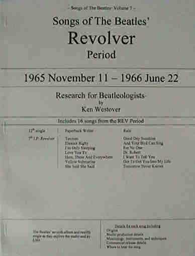 Photo of cover of Songs of The Beatles' Revolver Period